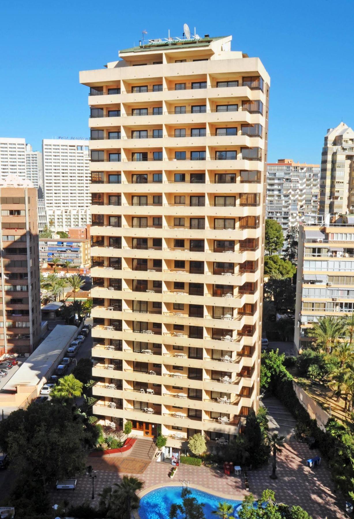 Halley Hotel&Apartments Affiliated by Meliá Benidorm Exterior foto